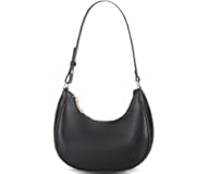 Crescent Shoulder Bags for Women Cute Hobo Tote Handbag Under the Arm Purses Mini Clutch Purse with Zipper Closure