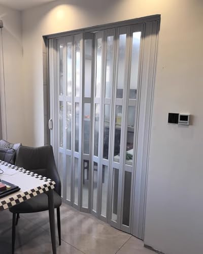 Enhen Falttür mit Fenstern 210cm Raumteiler