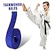 TOYANDONA Taekwondo Belt Karate Training Belt for Men Lightweight Martial Arts Waist Band for Sparring Gear