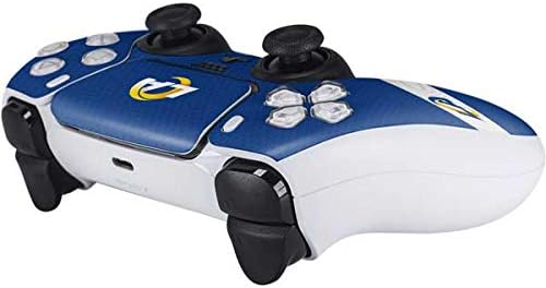 Skinit Decal Gaming Skin Compatible with PS5 Controller - Officially Licensed NFL Los Angeles Rams Zone Block Design