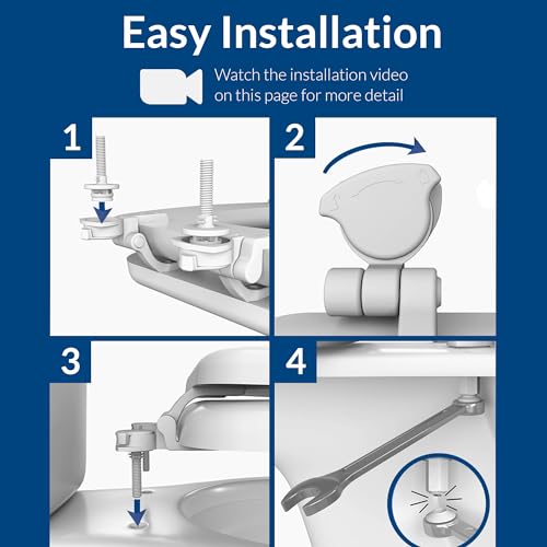 Abattant WC Bemis 200SLOWT résout le problème de fixation instable fermeture noire - 7