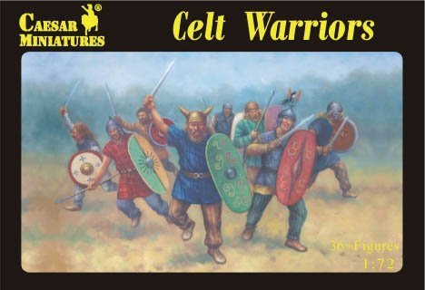 Caesar Miniatures 1/72 Celt Warriors # 064 by Caesar Miniatures