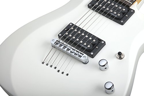 Schecter C-7 Deluxe Guitare électrique 7 cordes Blanc satiné - Les Beatles, Paul McCartney, John Lennon, RIngo Starr, George Harrison Schecter C-7 Deluxe Guitare électrique 7 cordes Blanc satiné – Image 5