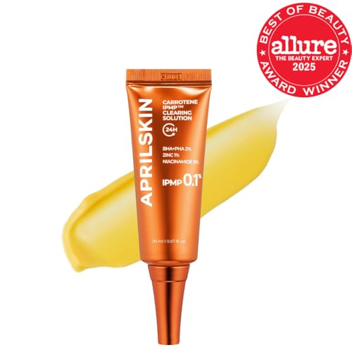 APRILSKIN Carrotene IPMP™ Clearing Solution || Quickly soothes troubled areas and helps clear blemishes | Formulated with BHA, AHA, Niacinamide & Zinc Oxide | Vegan, Cruelty-Free (0.67fl.oz.) — view 2