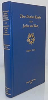 Hardcover Three Distinct Knocks & Jachin and Boaz Book