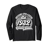 Photo Gallery est 1932 edizione limitata 90 anni festa di 90° compleanno maglia a manica Photo Gallery est 1932 edizione limitata 90 anni festa di 90° compleanno maglia a manica