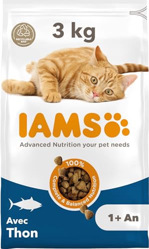 IAMS Advanced Nutrition - Croquettes Premium Chats Adultes - 100% Complètes et...