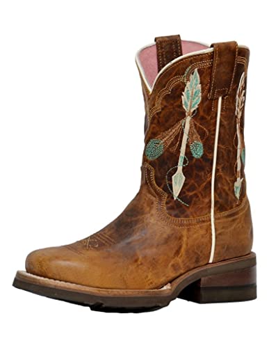 ROPER Western Boots Girls Arrow 13 Child Brown 09-018-7023-8460 BR