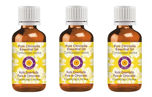 Citronnelle Huile essentielle Qualité Thérapeutique Naturelle Deve Herbes 300ml