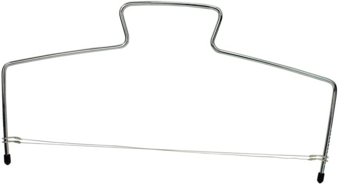 Adjustable Wire Cake Slicer Leveler with Stainless Steel Double Wires