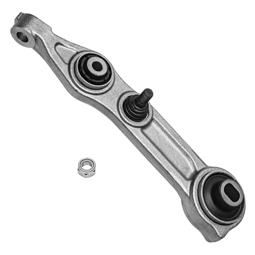 Image of Detroit Axle - Front Control Arms Kit for Mercedes CLS550 CLS550 E320 E350 E500, CLS55 CLS63 E55 E63 AMG, 4 Lower Forward and Rearward Control Arms with Ball Joints Replacement
