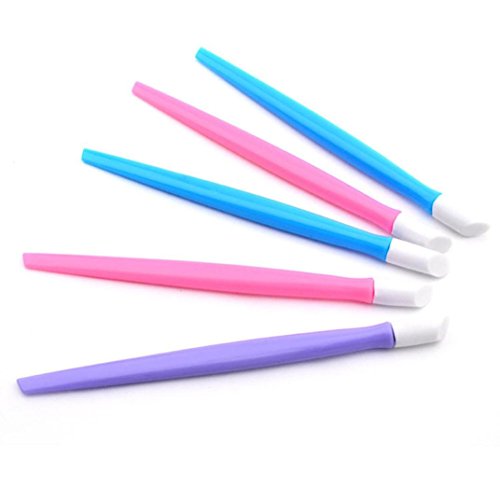 CreazyDog 1Pc Nail Art Orange Wood Stick Cuticle Pusher Remover Pedicure Manicure Tool