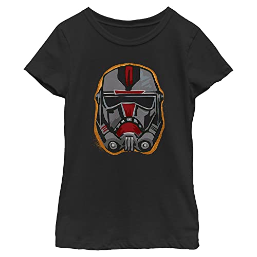 T-shirt Star Wars fille Hunter taille XS vêtement noir pour look geek été