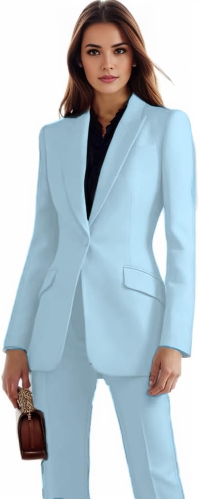Suits for Women Womens Tuxedo Womens 2 Piece Outfits Suit Set Business Casual Outfits Dressy Wedding
