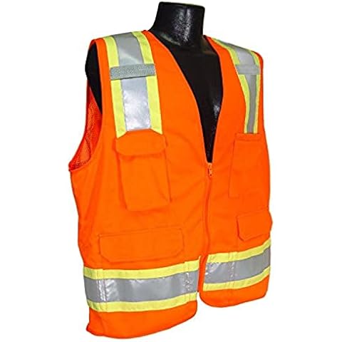Radians SV6 Two Tone Surveyor Class 2 Safety Vest Cover