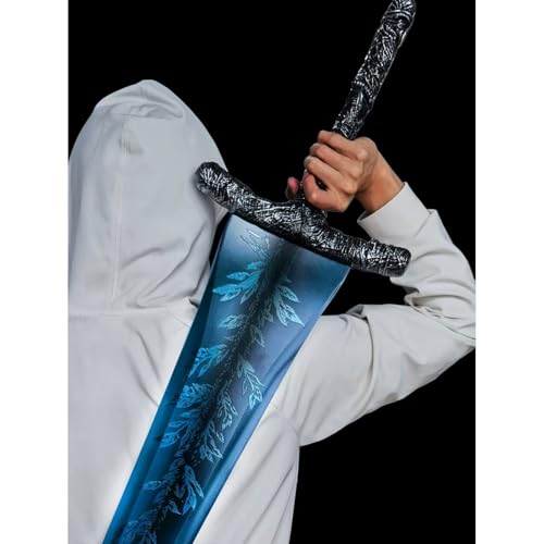 Dark Moon Greatsword 48 inch Full Metal Moonlight Great Sword Replica Weapon Pops Collection Cosplay Decoration Gamer Xmas Gift