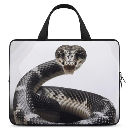 Sac à bandoulière pour PC portable 17 pouces style serpent idéal pour les déplacements urbains