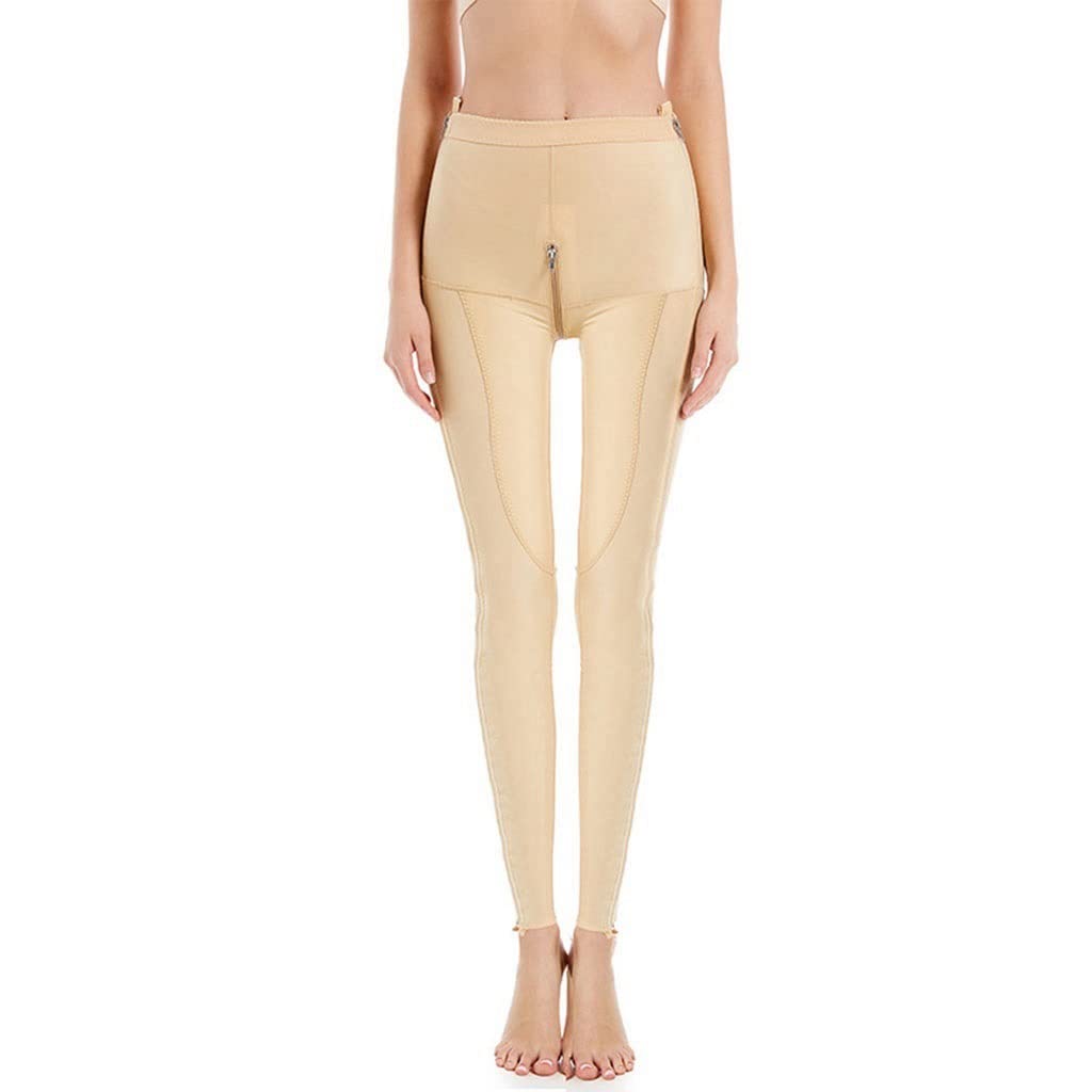Leggings für Damen Kompressionshose mit Hoher Taille Oberschenkel Schlankere Shapewear Bauchkontrolle Bodysuit mit Fester Kontrolle