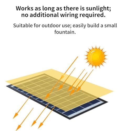 Decoración solar de jardín para crear un oasis de aves en terrazas y estanques de hogar 8