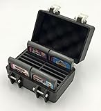 Rugged Protective Carrying Case for Sega Game Gear Cartridges - Holds 16 Games