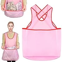 Wäschekittel Großer Tasche, Laundry Apron, Praktische Schürze Trocknen Kleidung, Wäschetrockner Schürze, Hängende Arbeit Tasche, Netztasche Oxford-Gewebe