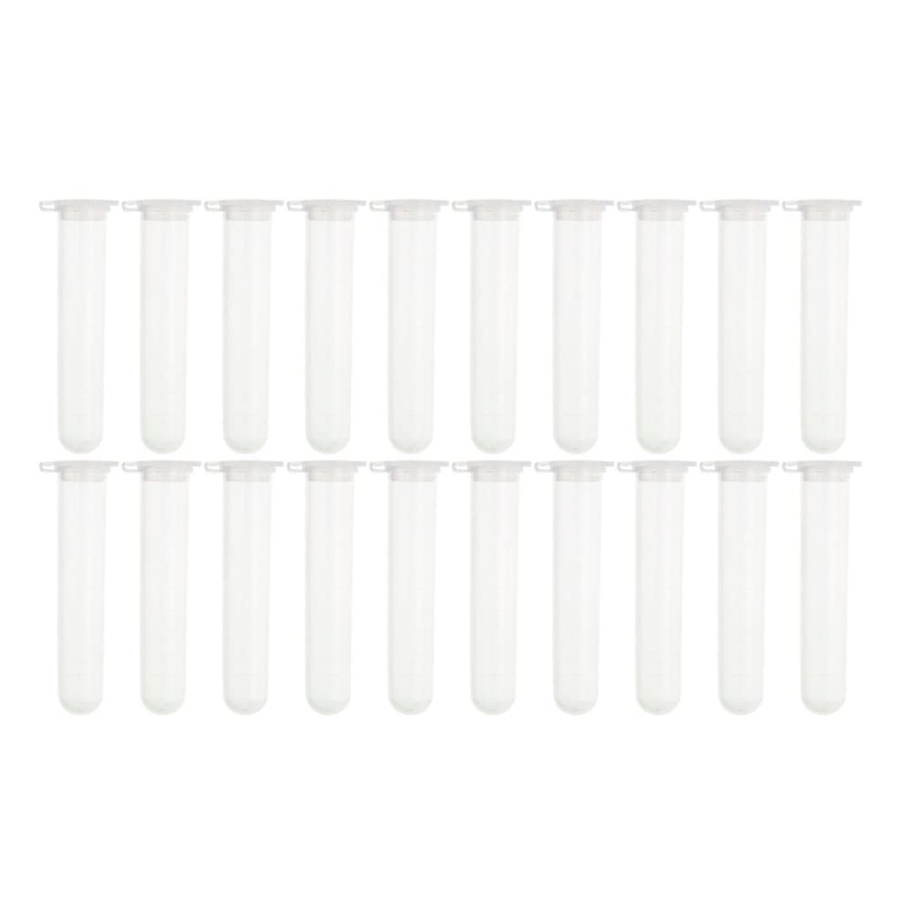 Chillers 10Ml Centrifuge Tube Polypropylene Plastic Transparent Test Tubes Pyrogen-Free Clear Plastic Test Tube, Storage Container For Sample Laboratory (Size : 100Pc)
