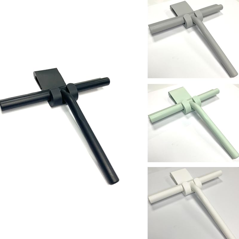 Lavavetri, tergivetro for doccia in silicone con manico lungo | Strumento multiuso for superfici di finestre, parabrezza, auto, specchi e bagni(Gray)