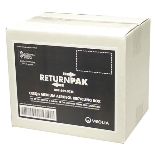 SUPPLY-340 VSQG 12 AEROSOL CAN Recycling Box
