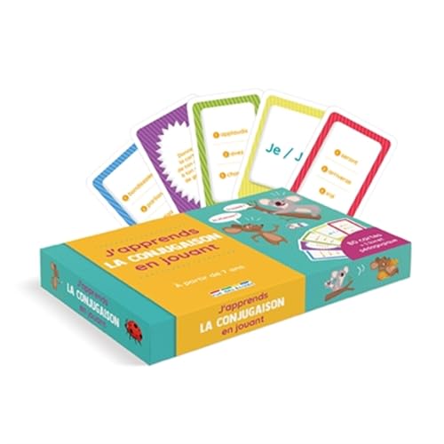 RUE DES ECOLES - J'apprends la conjugaison en jouant: A partir de 7 ans