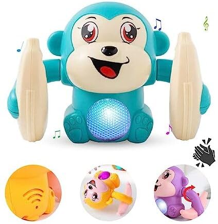 Image of Bestie toys Musical Crawling Monkey Toy