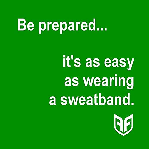 Universal Protective Sweatband by Forcefield Black S