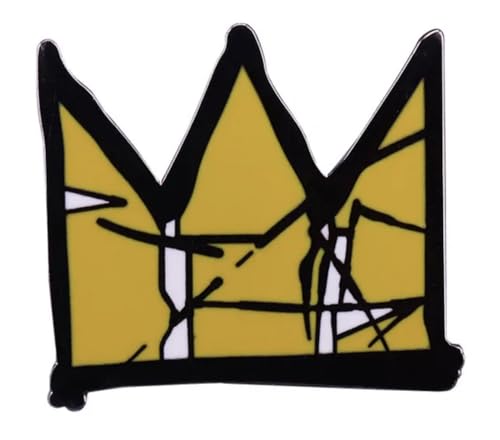 Pin's en émail graffiti néo-expressionnisme de 3,2 cm pour veste