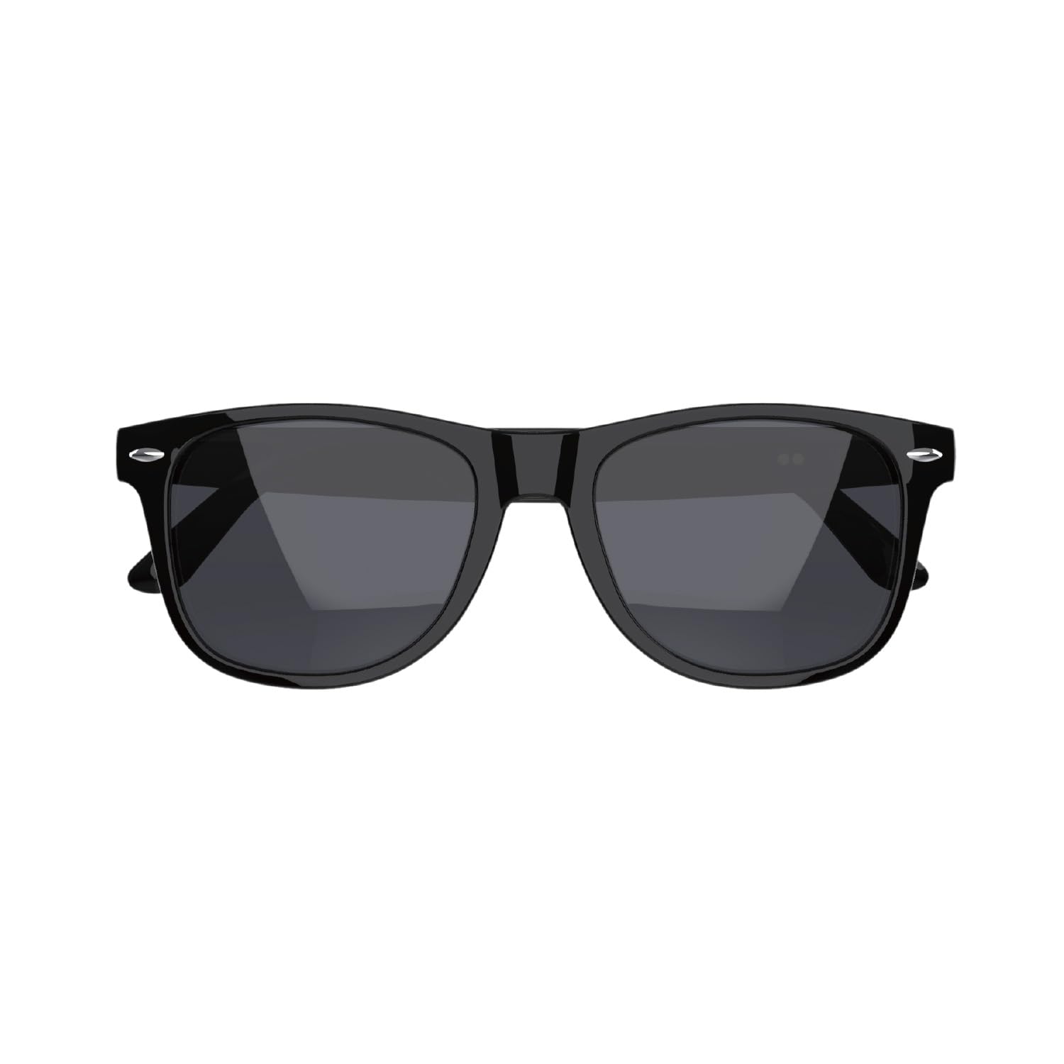Home Gafas de Sol Smart Bluetooth, Gafas Inteligentes con Audio Open-Ear, UV400, Música, Llamadas y Control de Voz para Hombre y Mujer, Negro