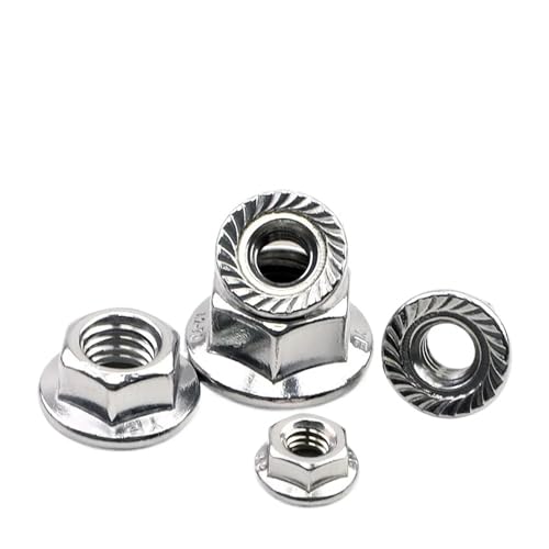 �Z�p�t�����W�i�b�g 1-50 �� M4 M5 M6 M8 M10 M12 �X�e�����X�|/�Y�f�|������t�����W ���b�N �i�b�g(Galvanized,M8 10pcs)