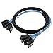 YIWENTEC High Speed 6 Gbps 4pcs/set cavo SATA SAS cavo per server 1 m (H0101) 1 m
