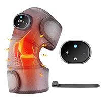 White Elephant Gifts for Adults,Knee Massager,Christmas Gifts for Women Men Mom Dad - Knee Shoulder Massager with Heating,Gifts for Mom Dad(Black)