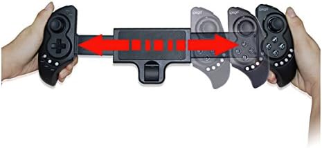 Illustration showing the telescopic extension of the iPega PG-9023 controller.