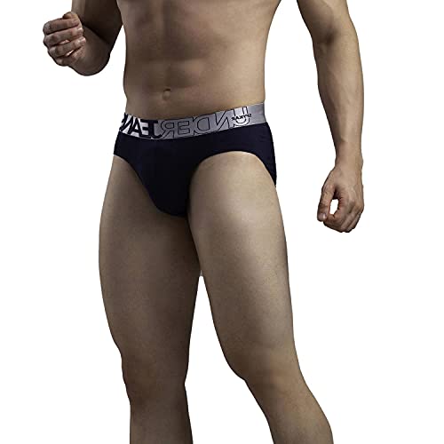 Image of Underjeans Men Cotton Blend Brief - Pack of 2