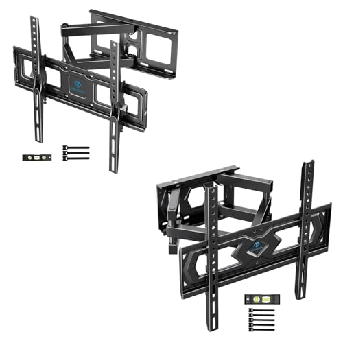 PERLESMITH Soporte TV Pared PSMFK10 para 26-60Pulgadas & Soporte TV PSMFK4 para 26-65 Pulgadas