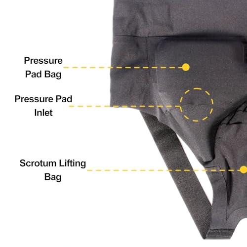 Faja para Hernia Inguinal Ajustable con Almohadillas Pequeña miniatura 6
