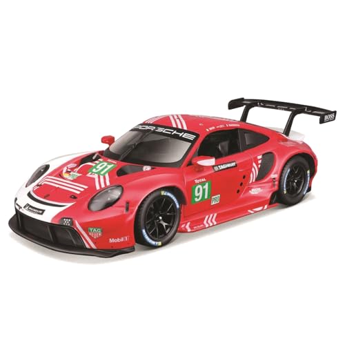 Porsche 911 RSR Bburago 1:24 : miniature de course avec portes ouvrables