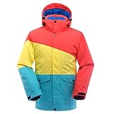 IMPERMEABLE: Recubierto con repelente al agua profesional, disfrute en la nieve,