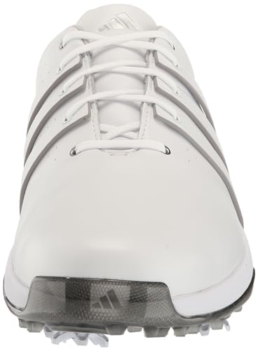 adidas Men's Tour360 24 Boost Golf Shoes, FTWRWHITE/CoreBlack/GRENSPARK, 12 Wide2