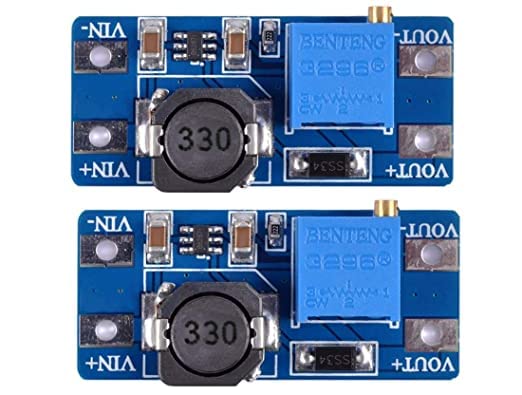 AQBP MT3608/MT 3608 DC to DC Step Up Module Kit/Board/PCB, DIY Mini Voltage Buck Boost/Booster Adjustable Power Supply Converter Adapter/Regulator Pack of - 2pcs (B0BZQ4BLQL) Amazon Price History, Amazon Price Tracker