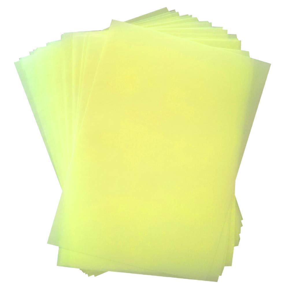 Edible Print Supplies A4 Yellow Coloured Wafer Paper