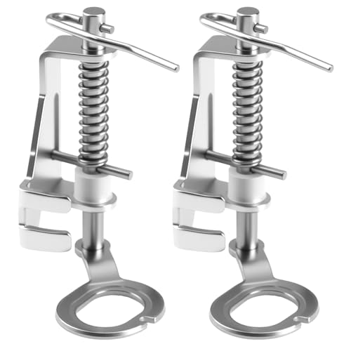 2 Piezas Pie Prensatelas para Costura de Movimiento Libre miniatura 1