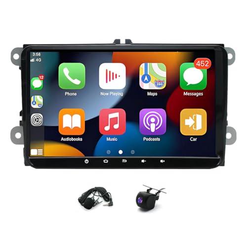 Car Stereo Fit for VW Jetta Golf Passat Tiguan, Touchscreen 9