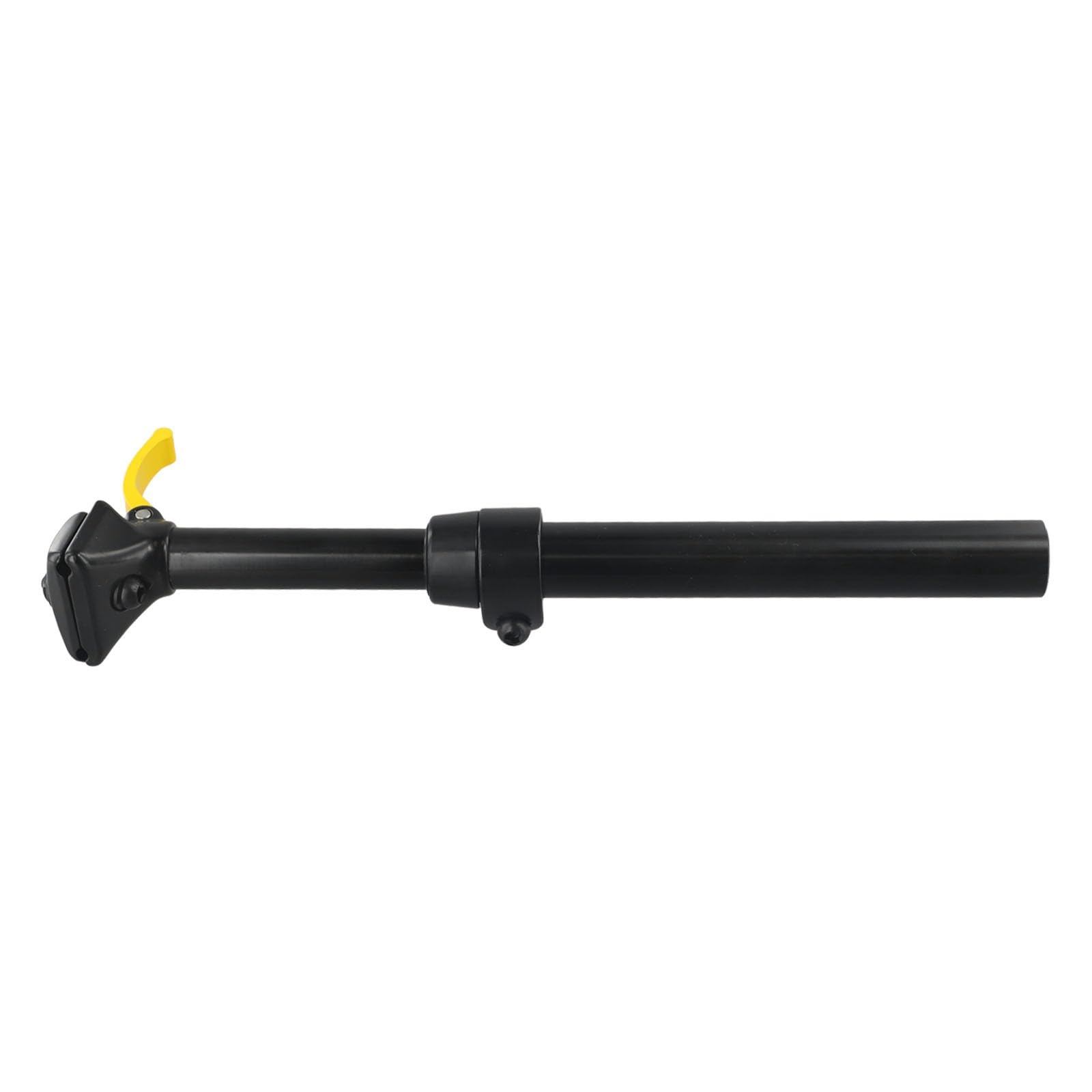 Tija telescópica de 100mm en aleación de aluminio de 30.9mm y 33.9mm para mtb con rebote manual