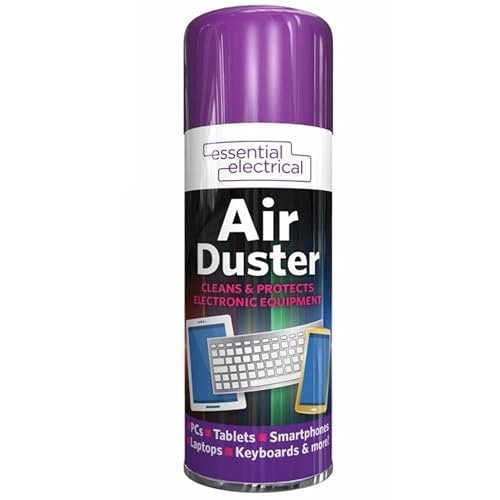 200ml Air Duster Spray Compressed Air Cleaner for Keyboard PC Laptop Electronics & Hard-to-Reach Areas (1)