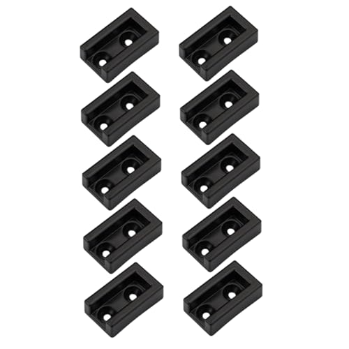 ABOOFAN 2sets 10pcs Closet Pole Bracket Clothes Rod Holder for Easy Installation Wardrobes Laundry Rooms Storage Stable Heavy Duty Support 10pcs*2